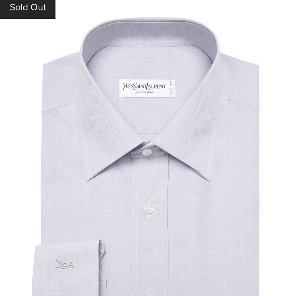 Yves Saint Laurent Pour Homme Men’s Dress Shirt